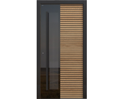Top Design WOOD- NOWOŚCI | Drzwi pełne wejściowe zewnętrzne