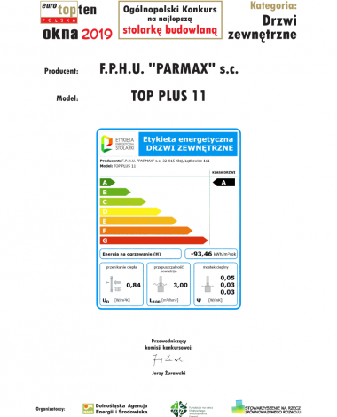Dyplom TOP PLUS 11