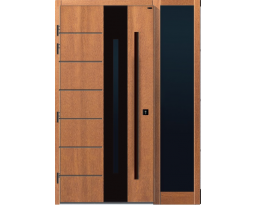 Drzwi Basic Glass A | Drzwi Basic Glass D, Producent drzwi zewnętrznych, okien, stolarki drewnianej