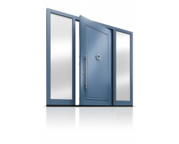 Drzwi na zawiasie PIVOT model C-2 | Drzwi na zawiasie PIVOT model P-1, Producent drzwi zewnętrznych, okien, stolarki drewnianej