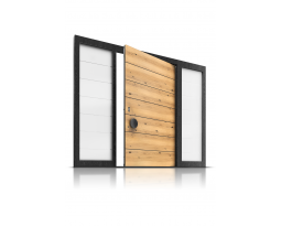 Drzwi na zawiasie PIVOT model P-1 | Drzwi na zawiasie PIVOT model P-1, Producent drzwi zewnętrznych, okien, stolarki drewnianej