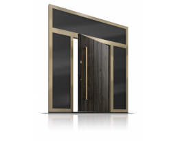 Drzwi na zawiasie PIVOT model X-1 | Drzwi na zawiasie PIVOT model P-1, Producent drzwi zewnętrznych, okien, stolarki drewnianej