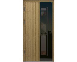 Top Design PLUS LAMELLO NOWOŚĆ | Drzwi pełne wejściowe zewnętrzne